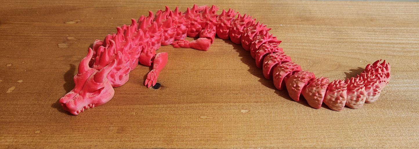 Articulating 3D Printed Dragon