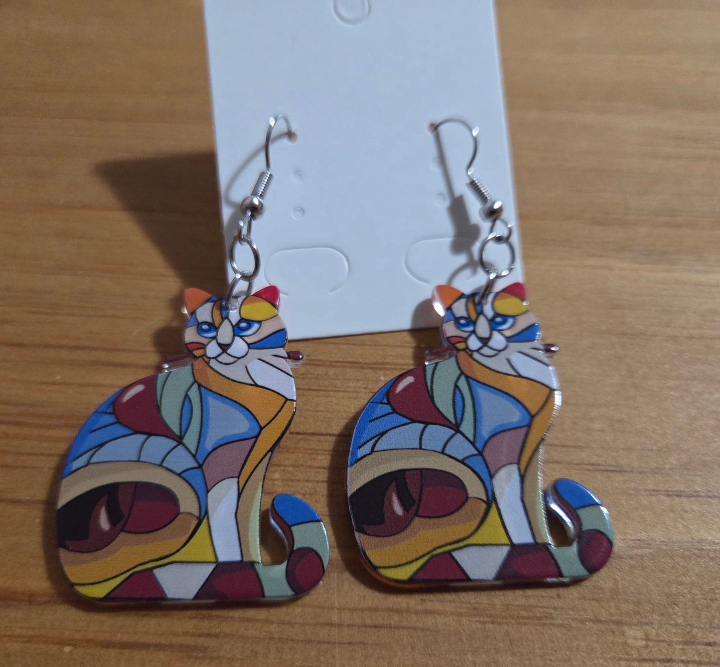 Cat Themed Earrings
