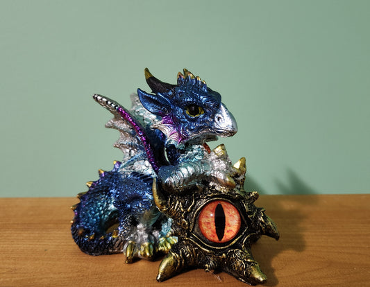 Blue Baby Dragon w/Dragon eye