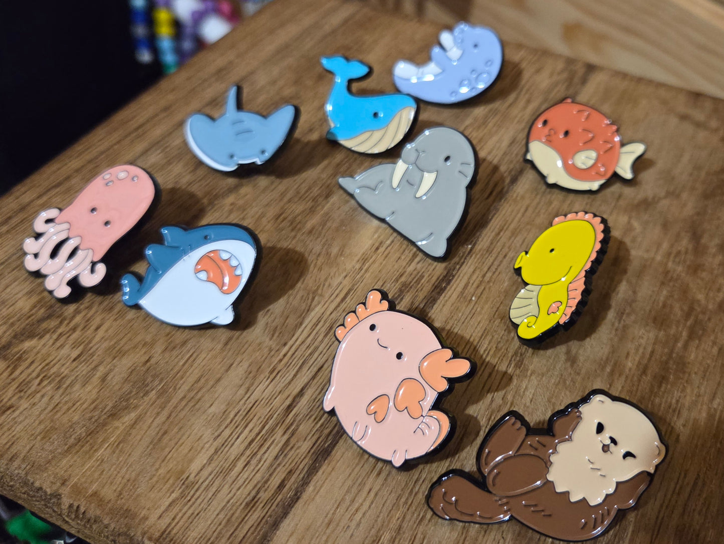 Sea Animal Pins