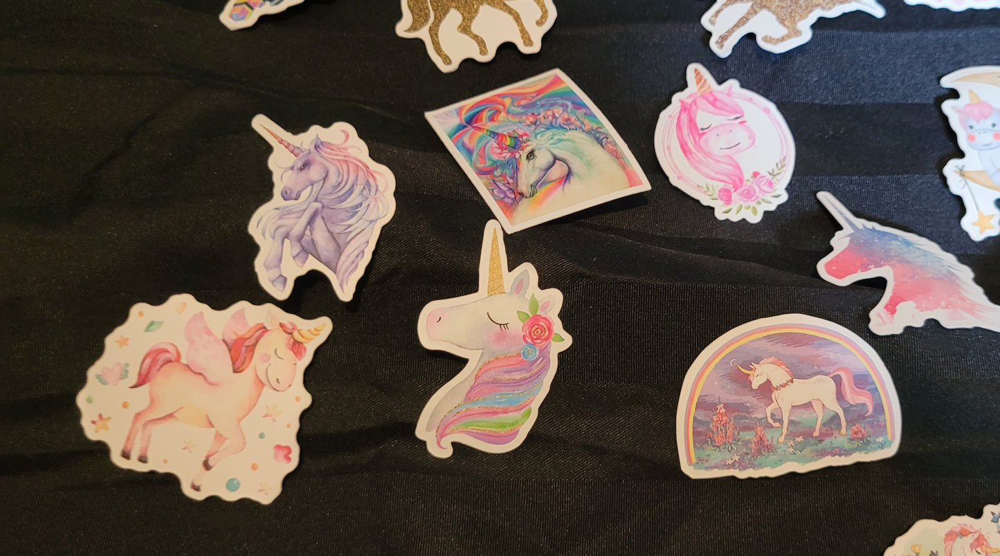 Unicorn Stickers - Assorted