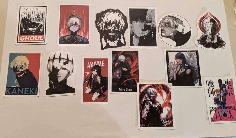 Tokyo Ghoul Themed Stickers