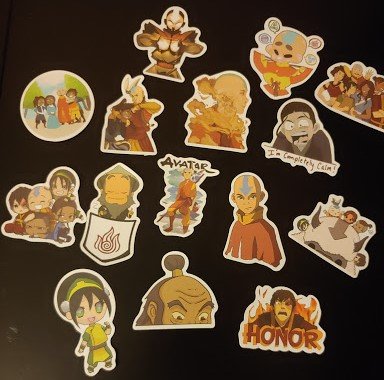 Avatar Themed Stickers
