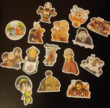 Avatar Themed Stickers