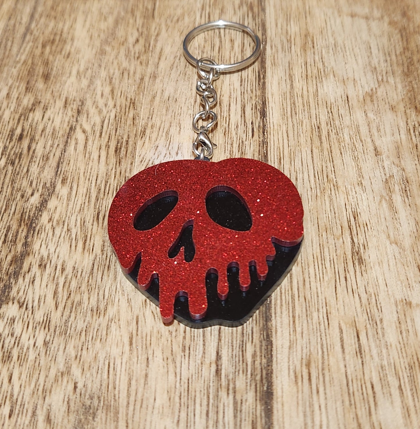 Poison Apple Keychain