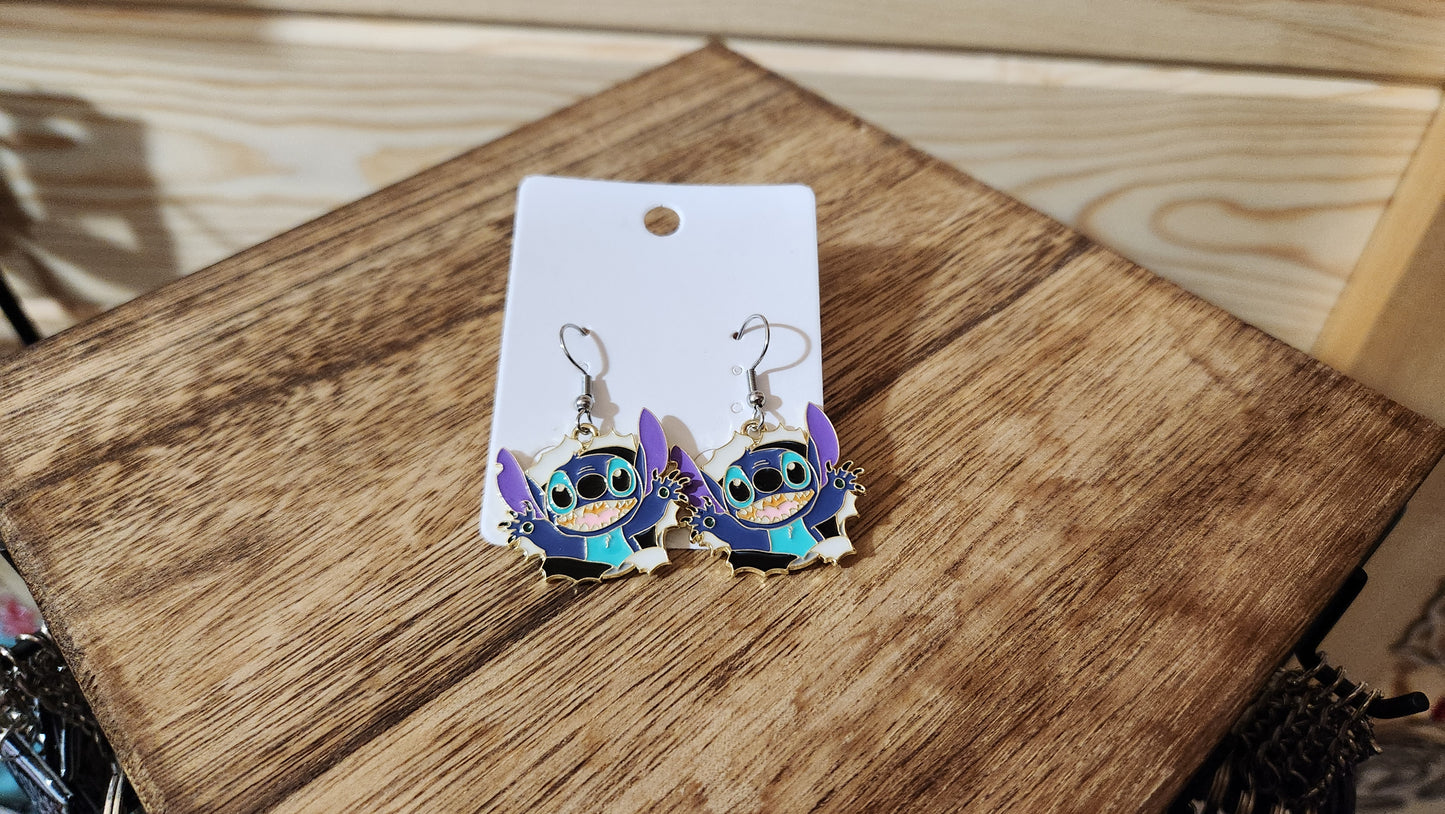 Stitch Themed Earrings