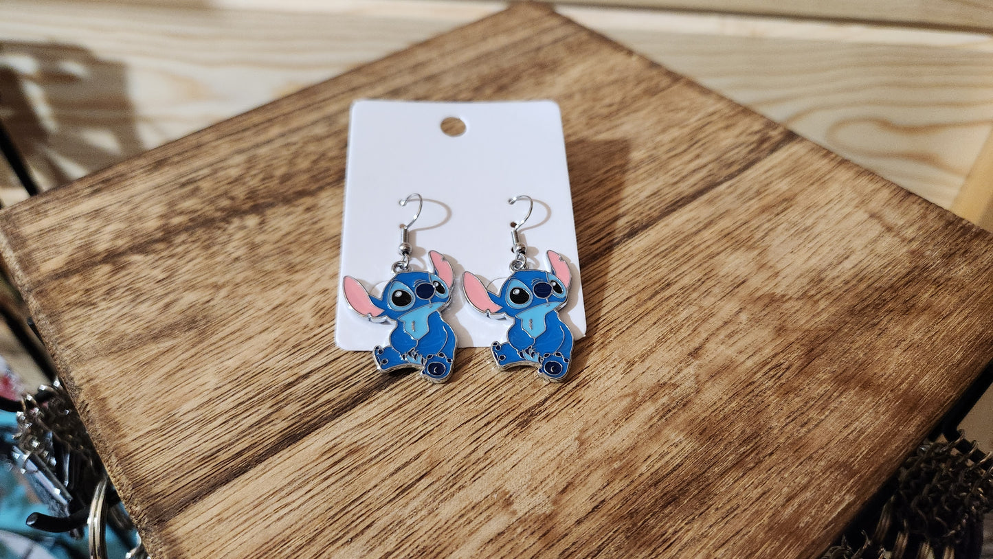 Stitch Themed Earrings