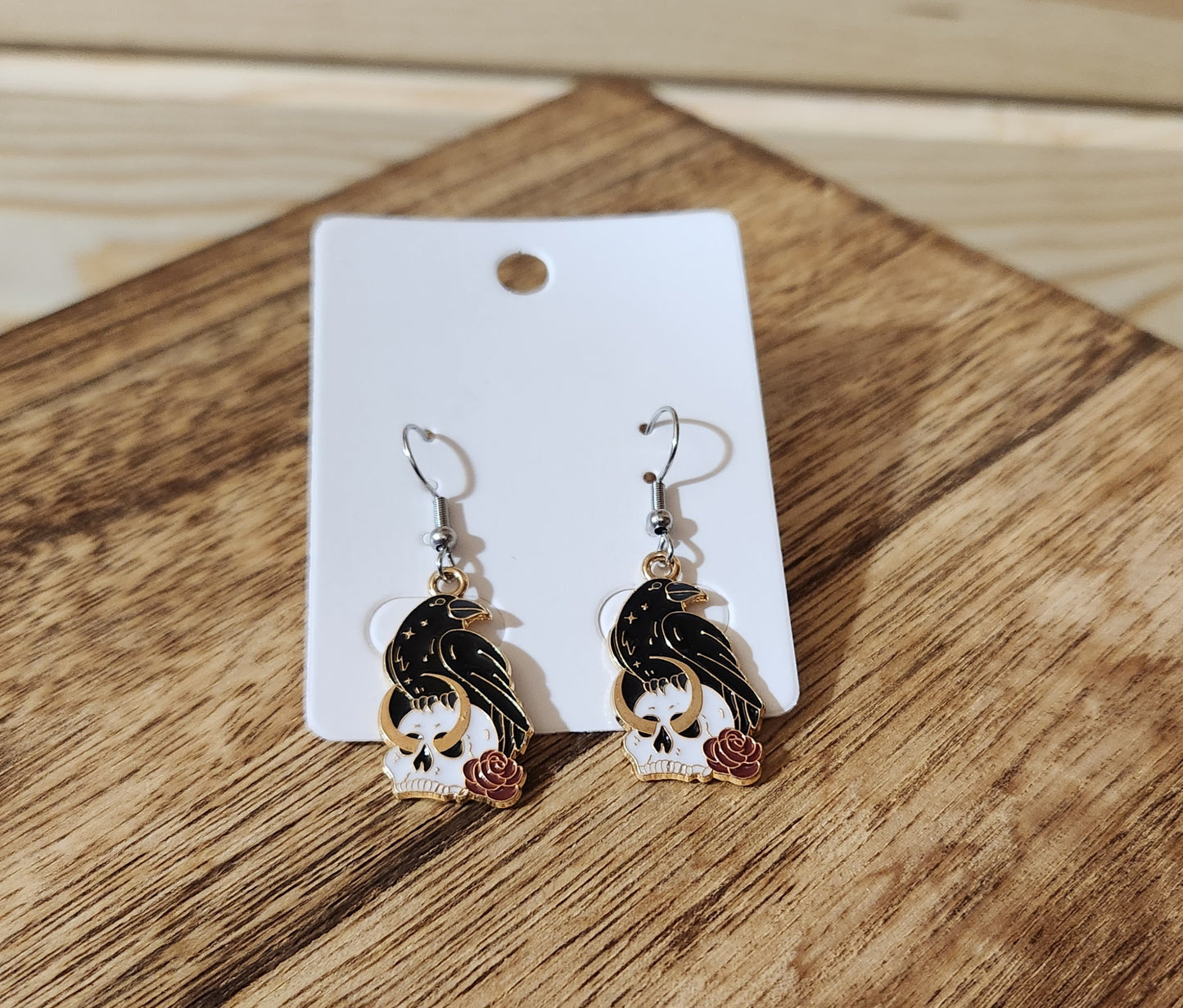 Raven Earrings