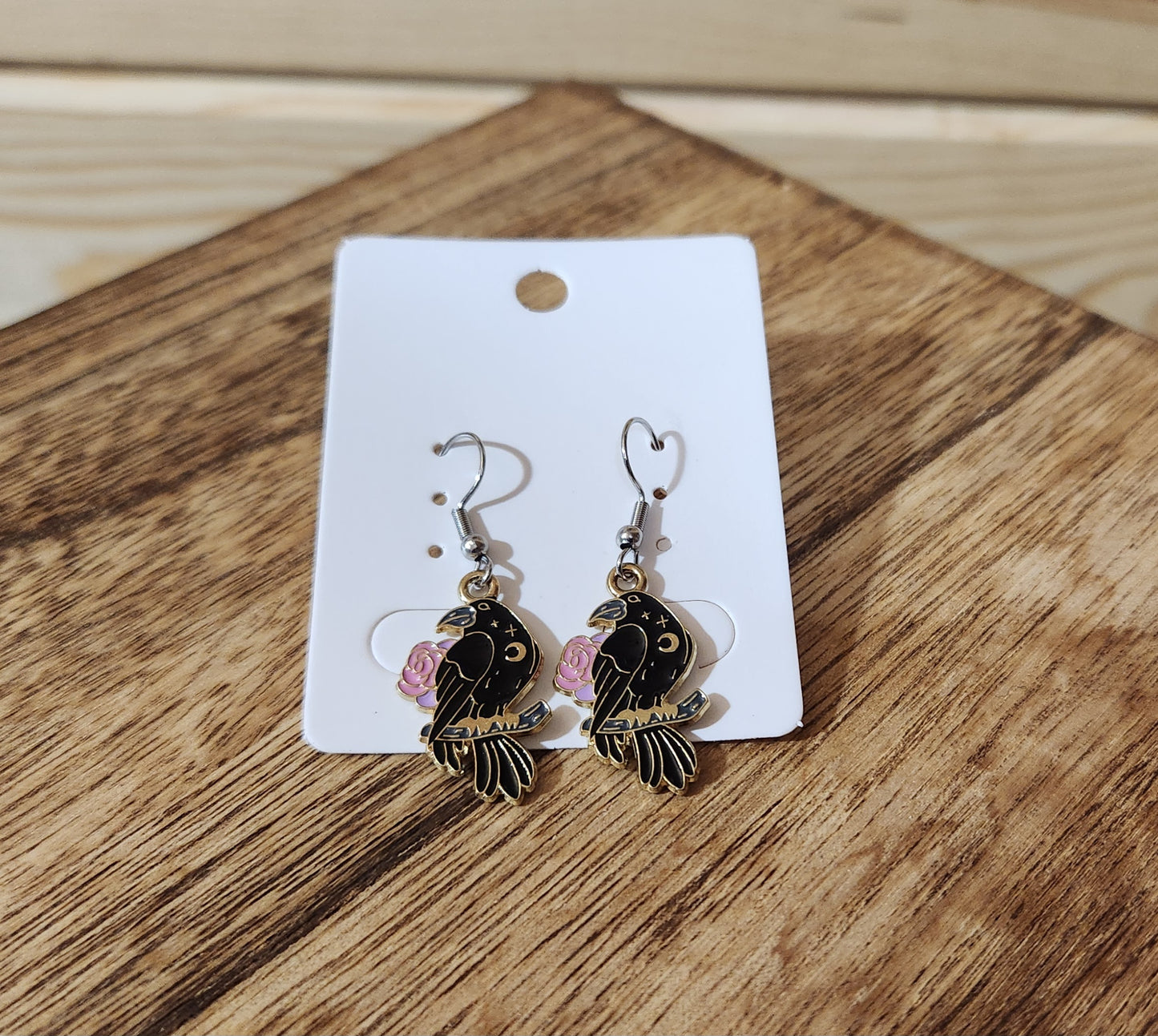 Raven Earrings