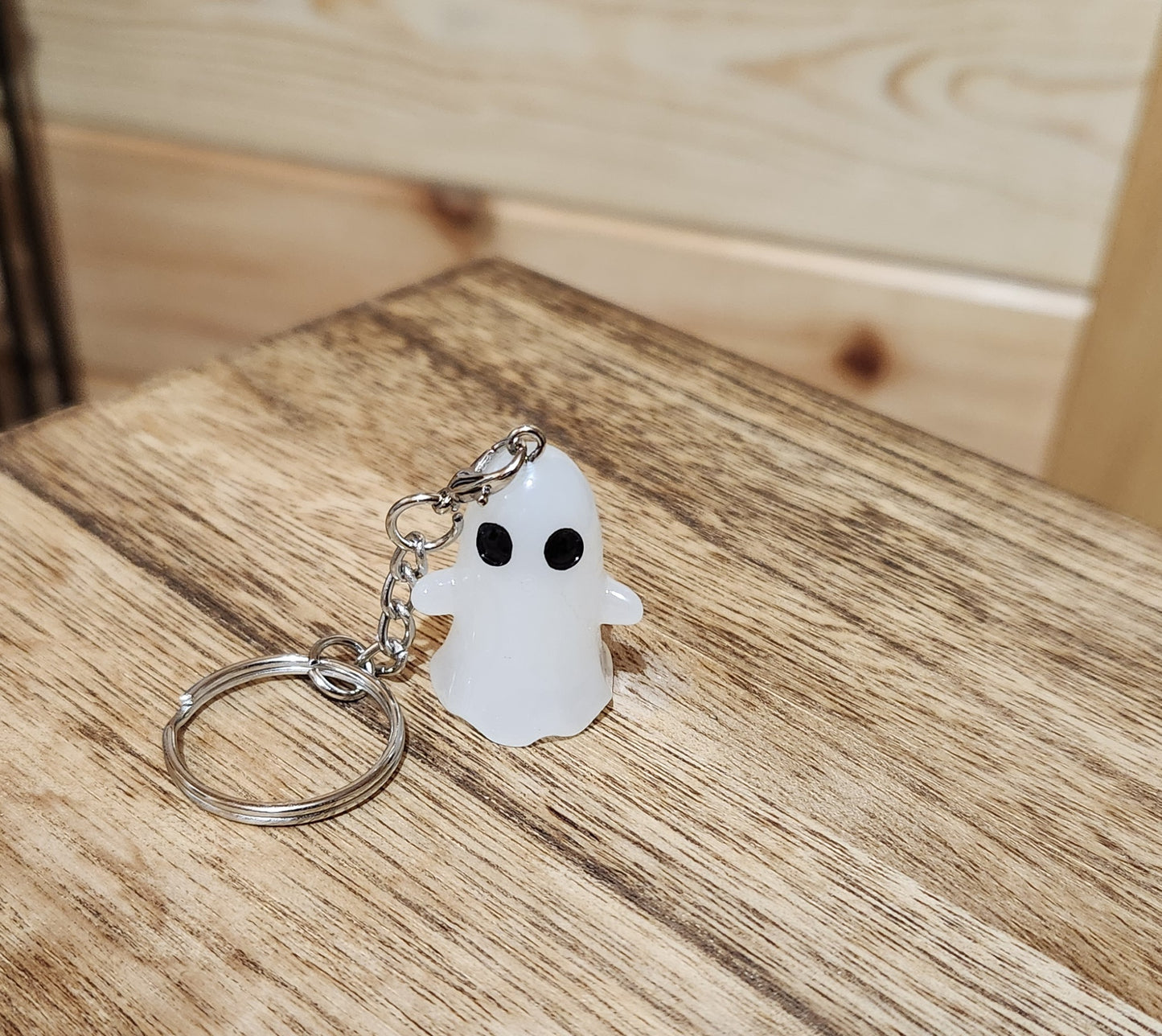 Pet Ghost Keychain