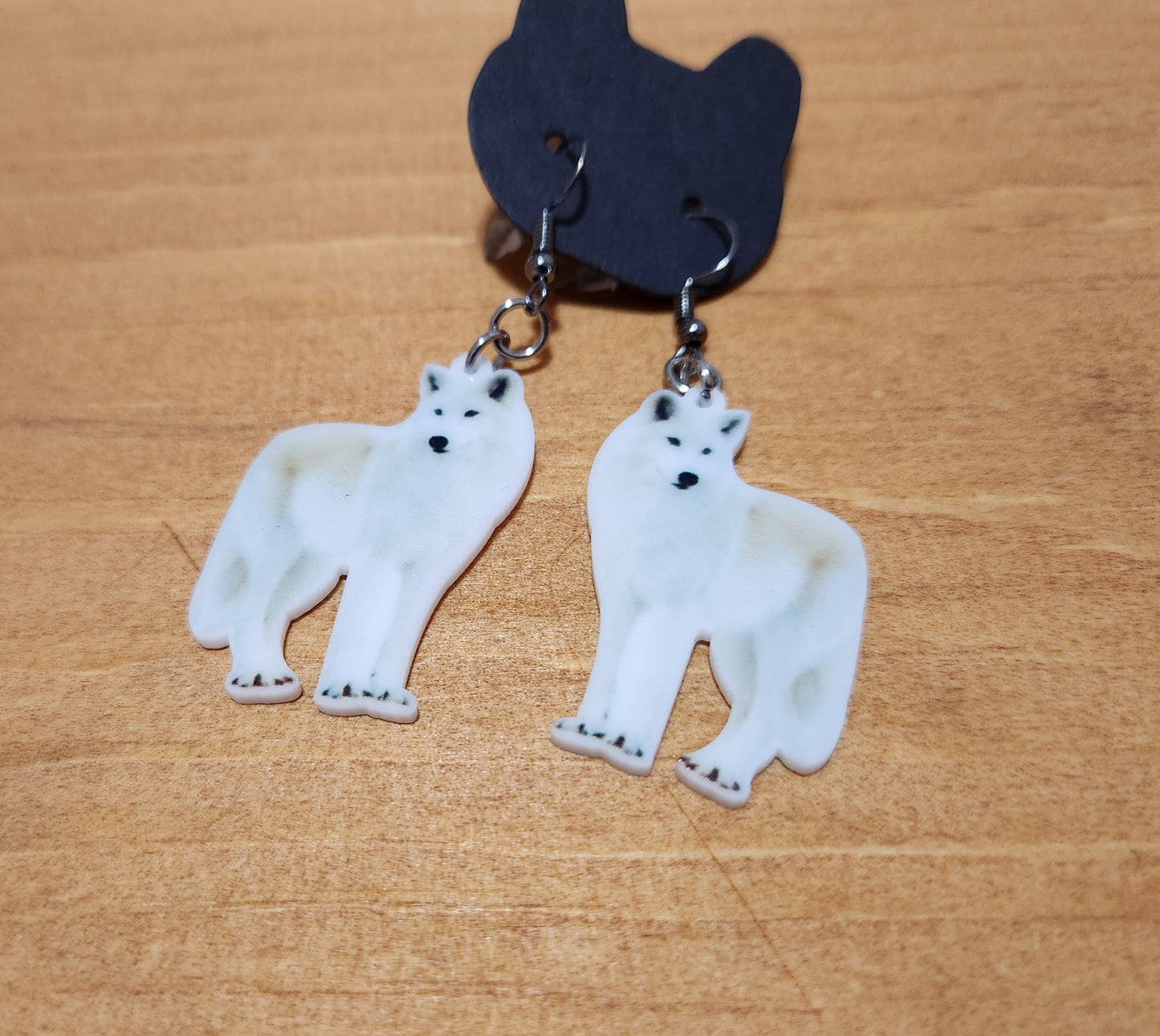 Wolf Earrings