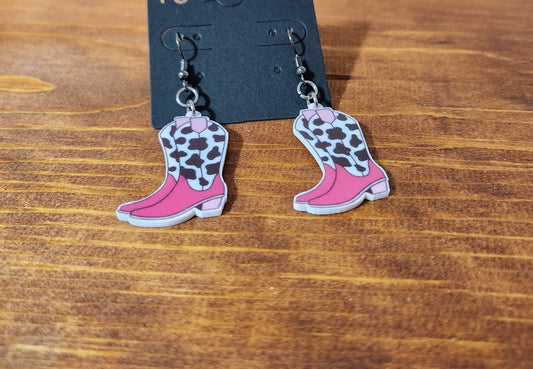 Cowboy Boot Earrings