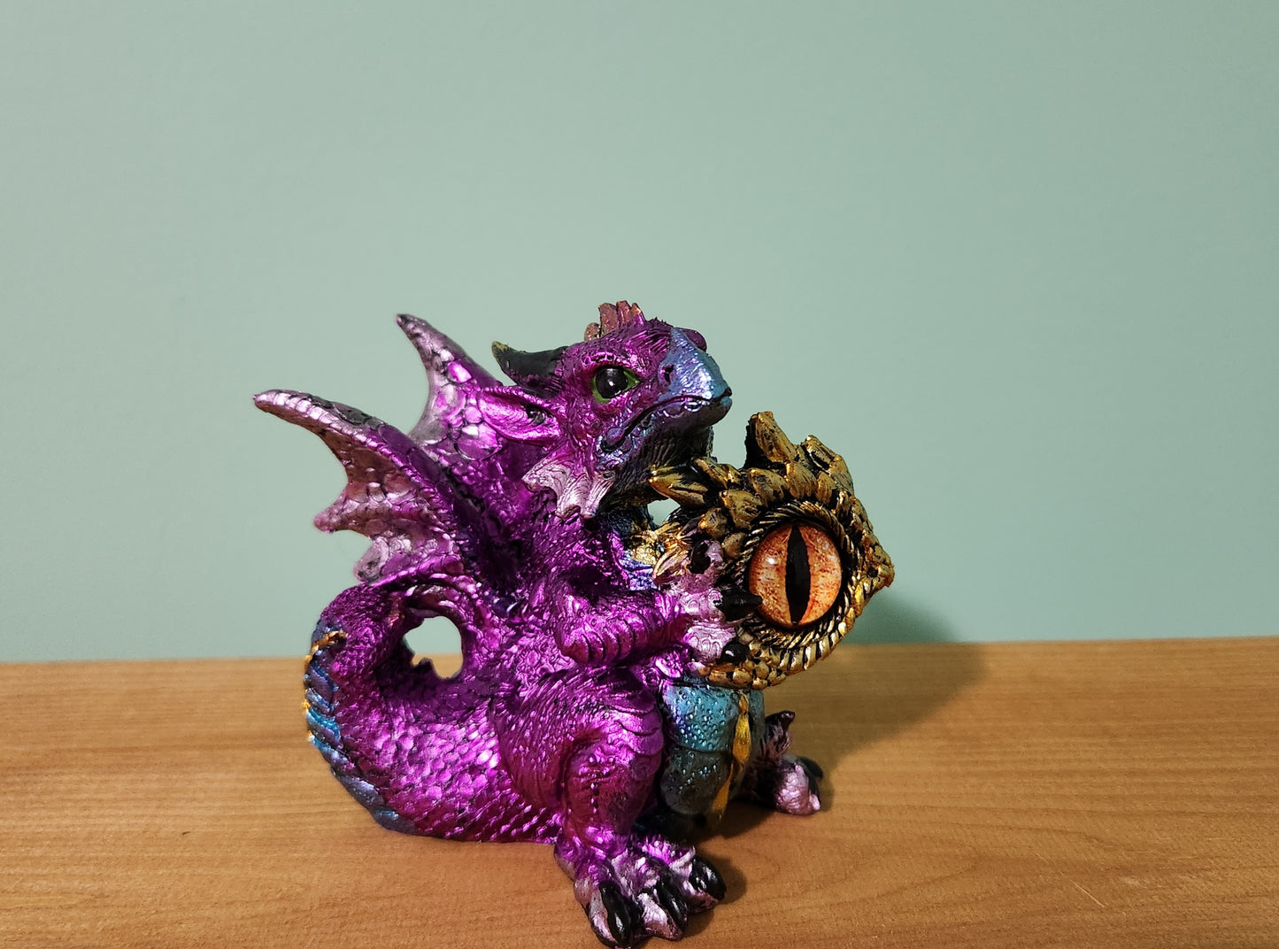 Purple Baby Dragon w/Dragon eye