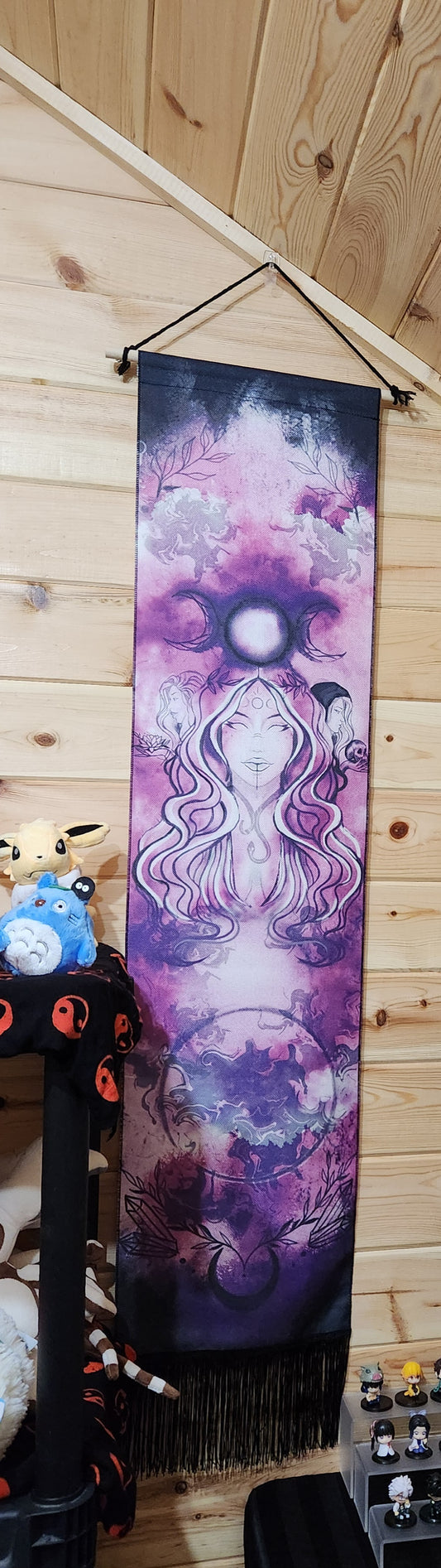 Triple Goddess Wall Scroll