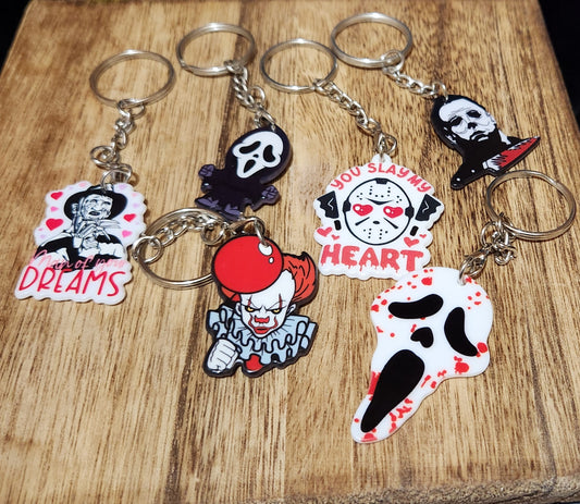 Horror Character Keychains - S1