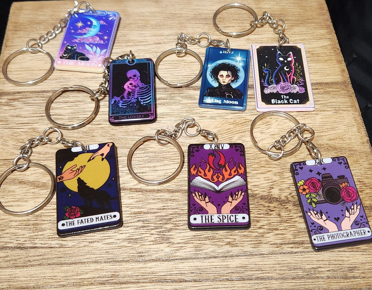 Tarot Card Keychains - S1