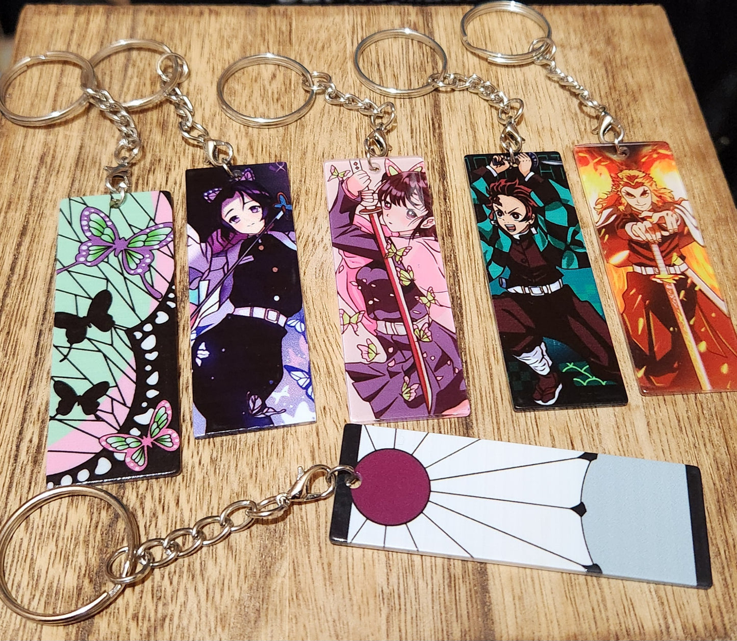 Demon Slayer Themed Keychains