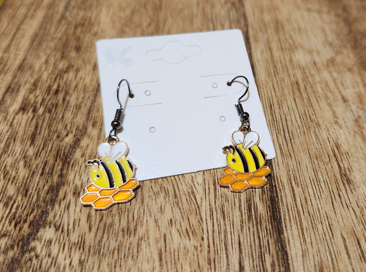 Bee Earrings