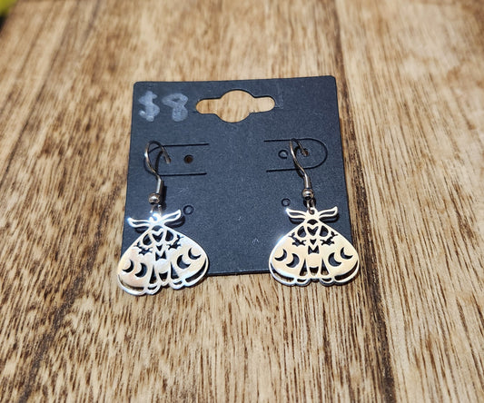 Moth Earrings