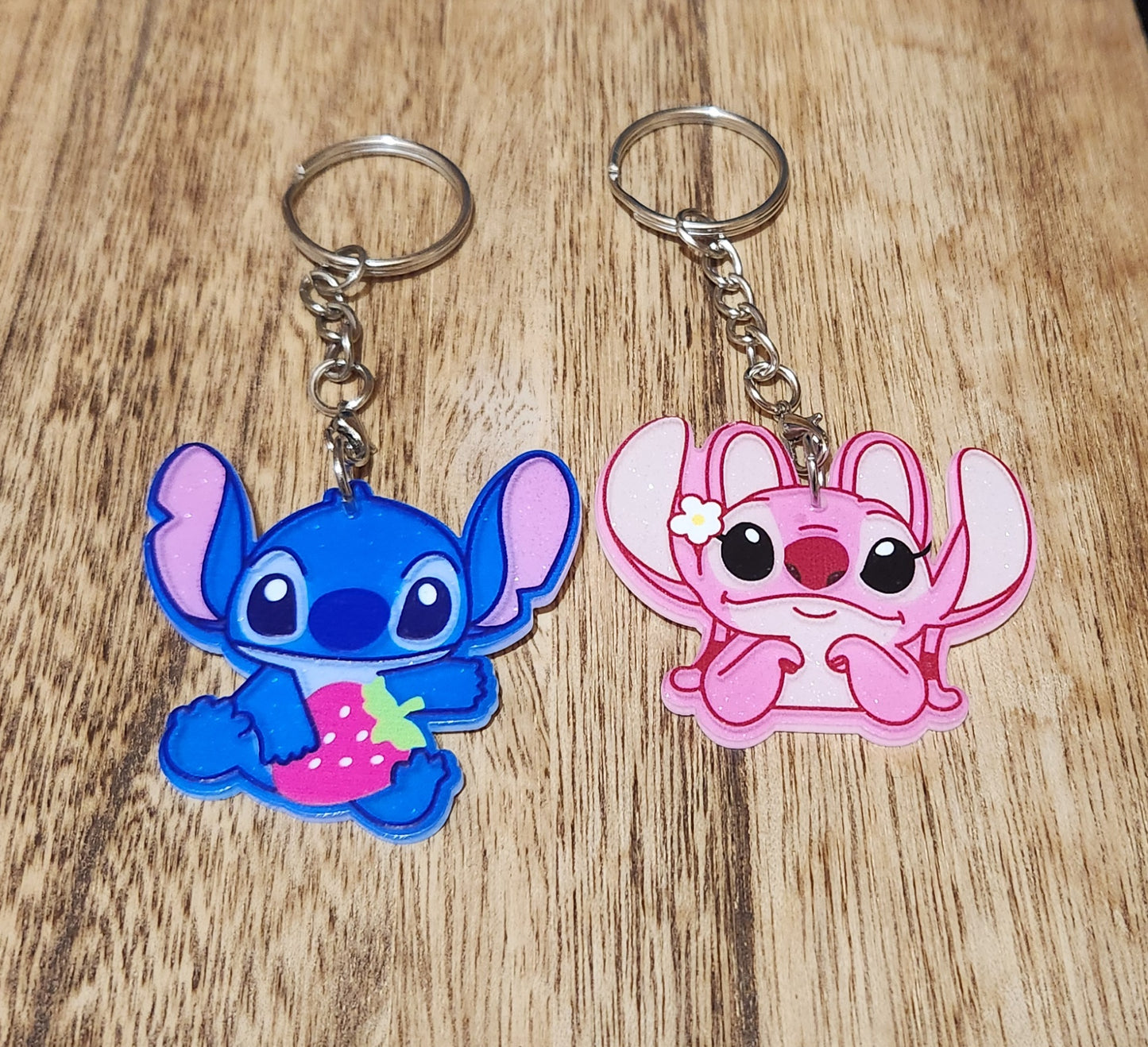 Stitch Themed Keychains