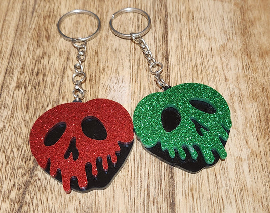 Poison Apple Keychain