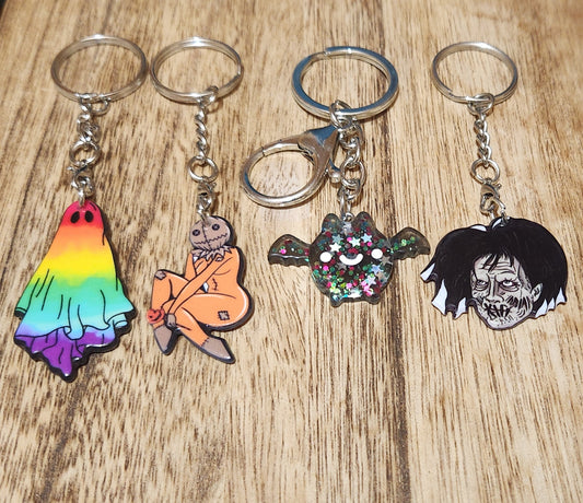 Halloween Themed Keychains