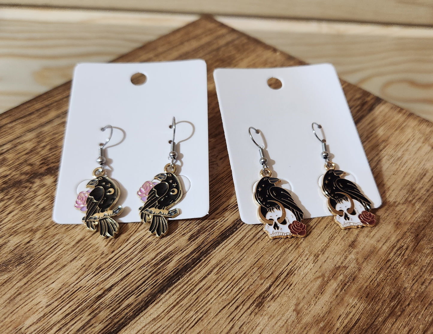 Raven Earrings