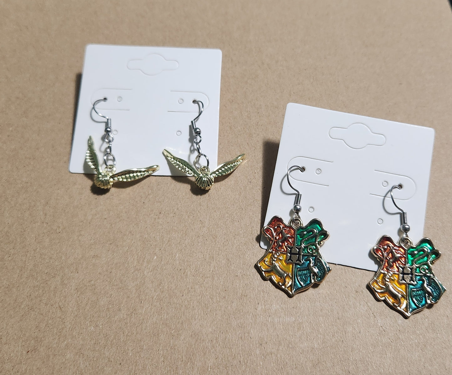 Harry Potter Themed Earrings