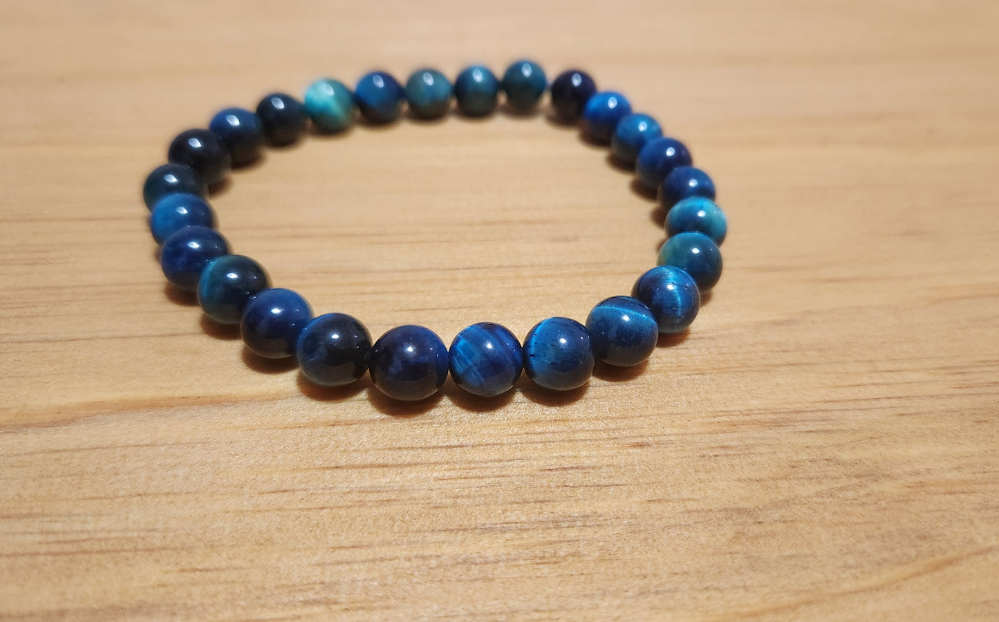 Blue Tiger Eye Bracelet