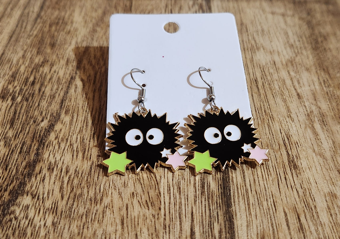 Soot Sprite Themed Earrings