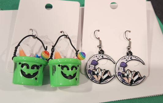 Halloween Themed Earrings - S2