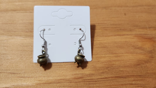 Cauldron Earrings