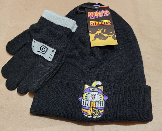 Naruto themed Cat Winter Hat