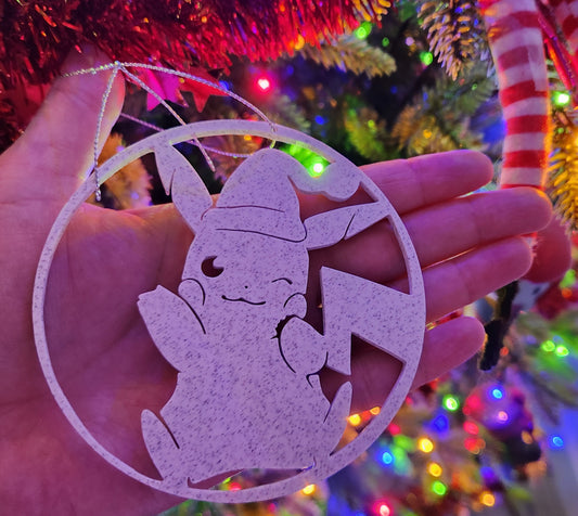 Pokemon Themed Ornament - Pikachu
