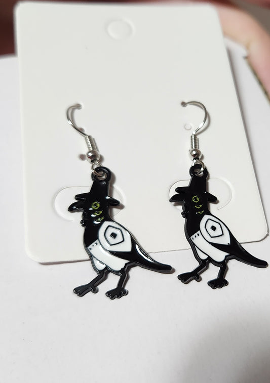 K Pop Demon Hunter Themed Earrings
