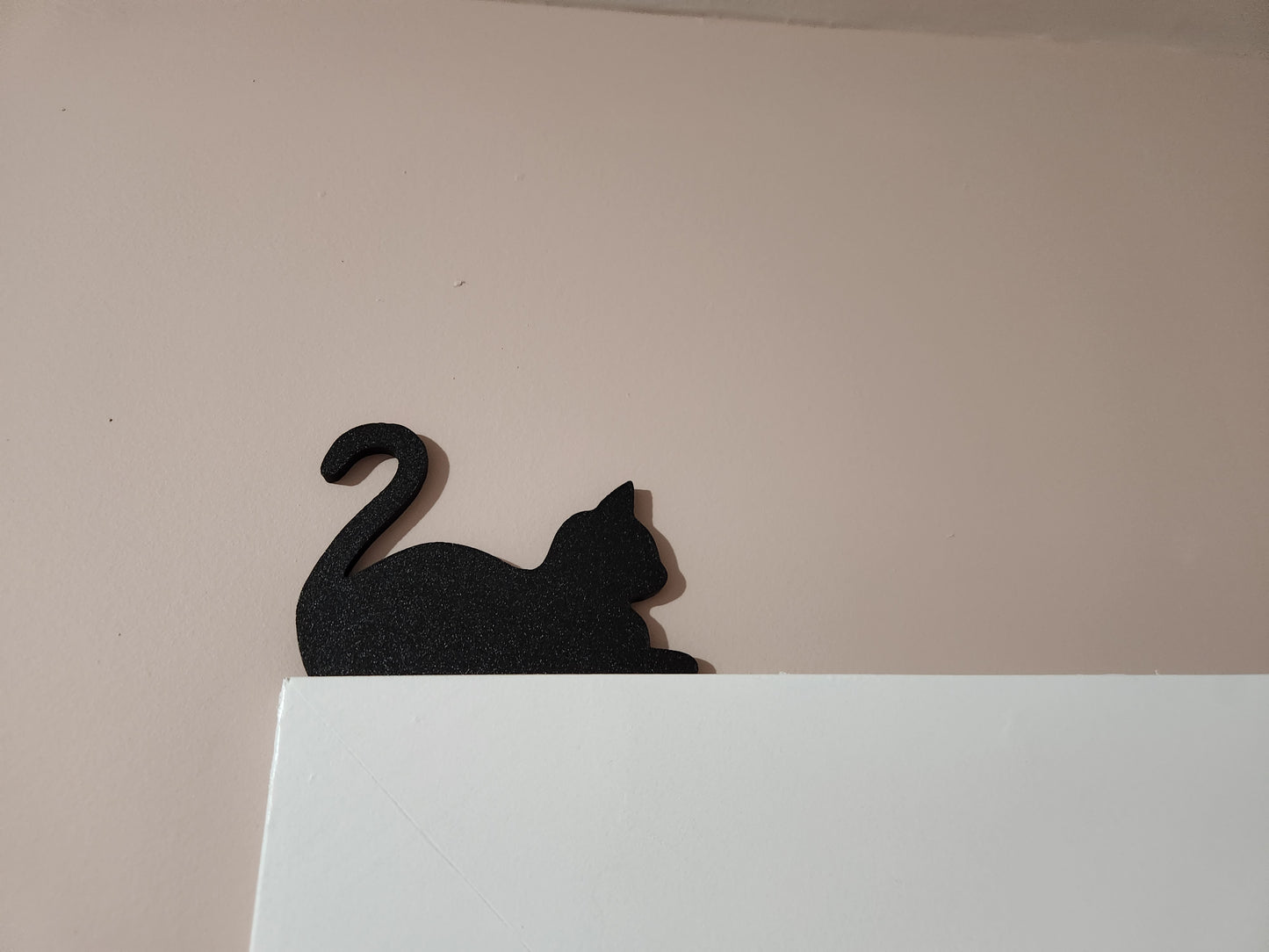 Cat Door Frame Decor