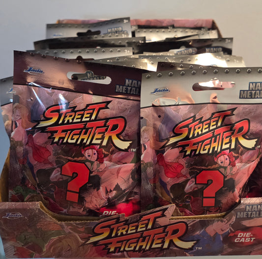 Street Fighter Nano Metal figs