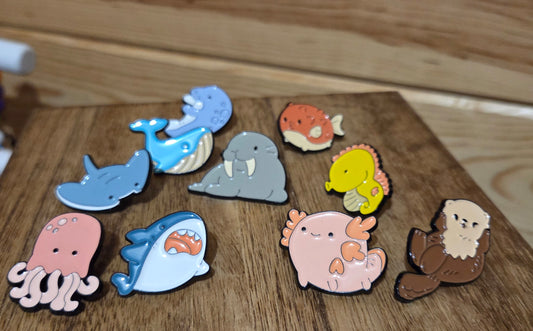 Sea Animal Pins