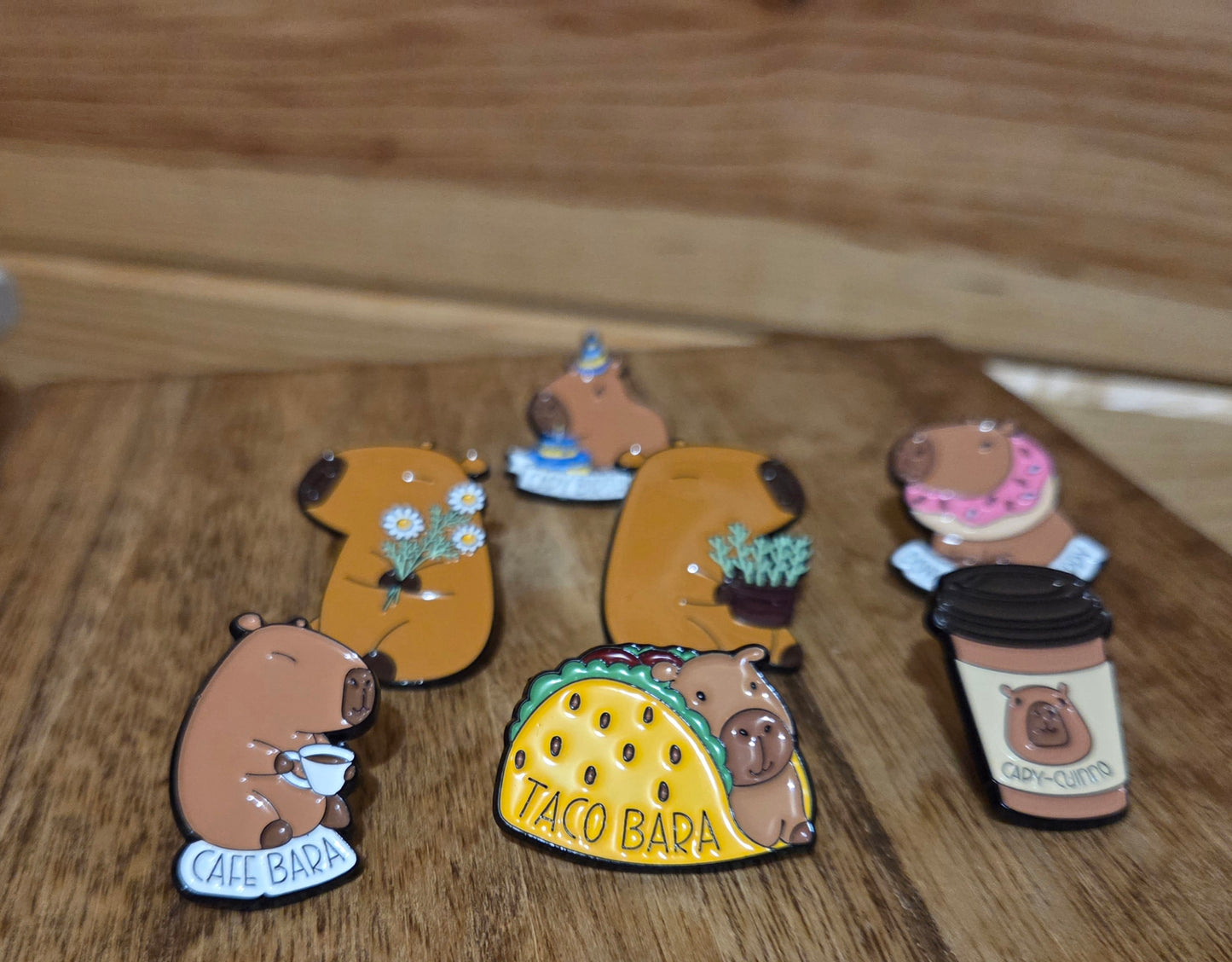 Capybara Pins