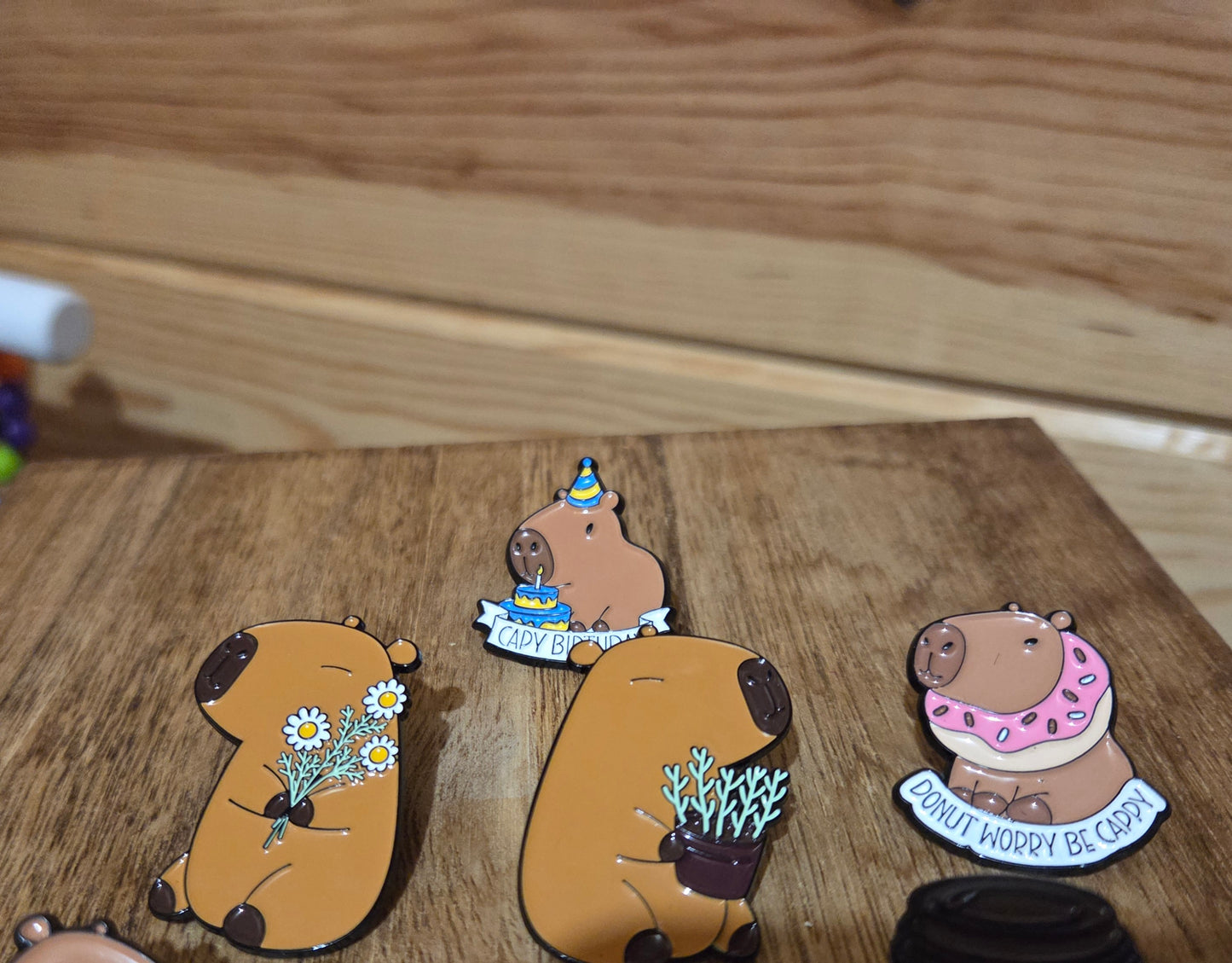 Capybara Pins