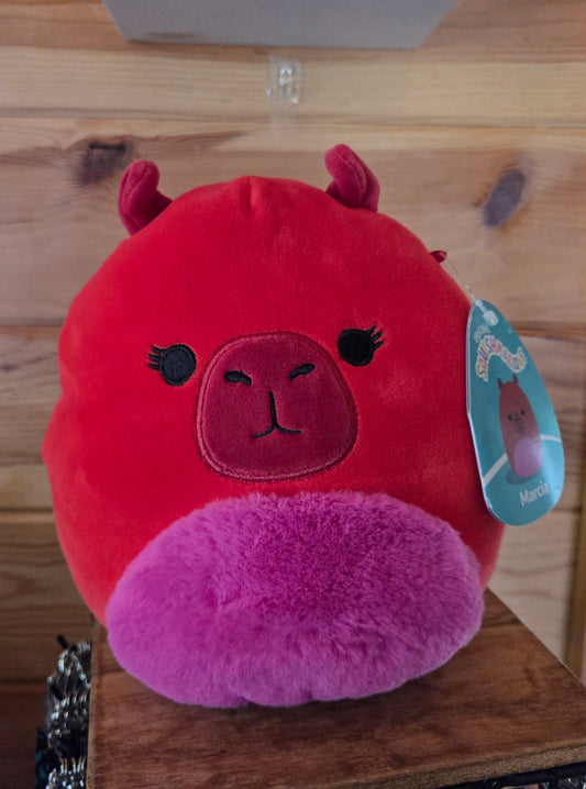Squishmallow Capybera Red
