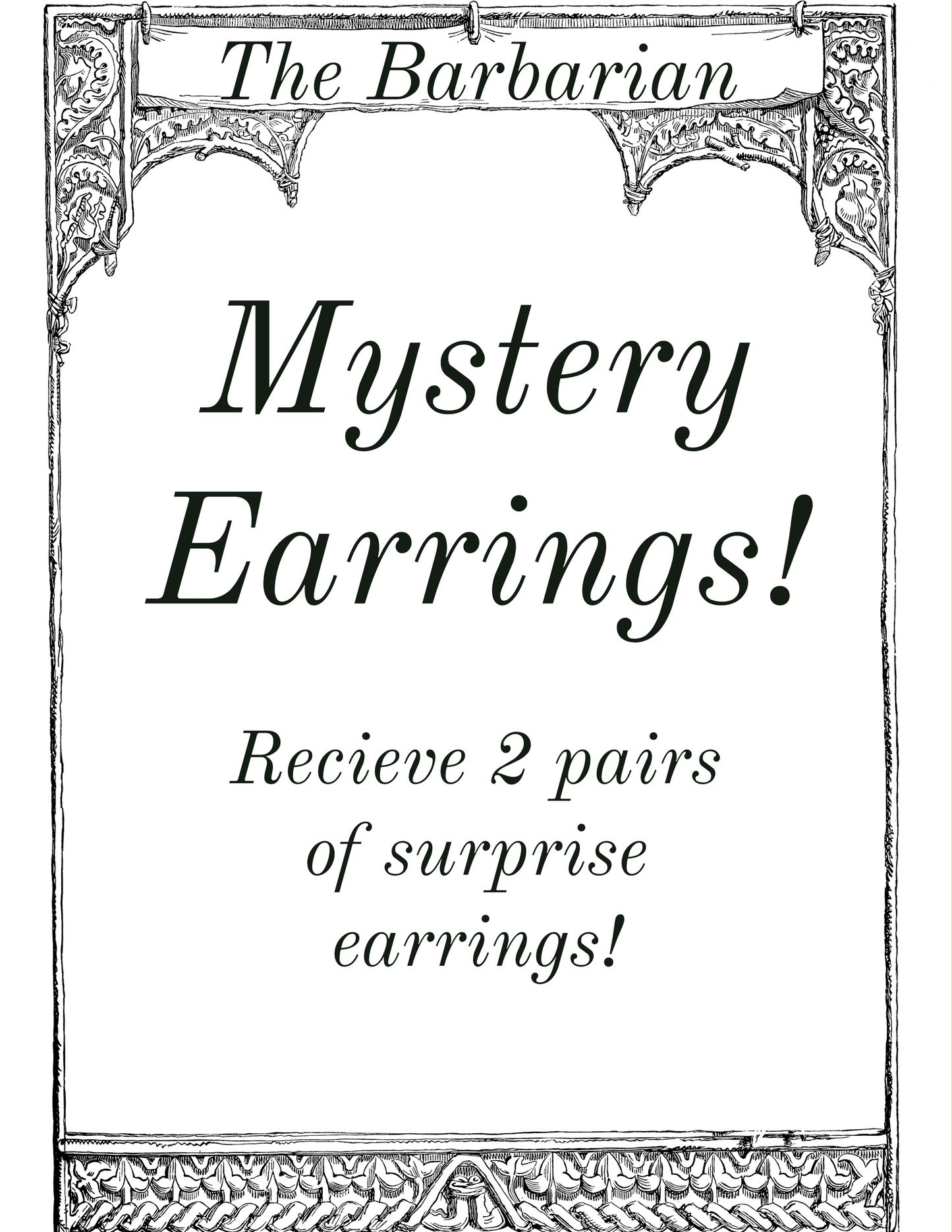 Mystery Earrings!