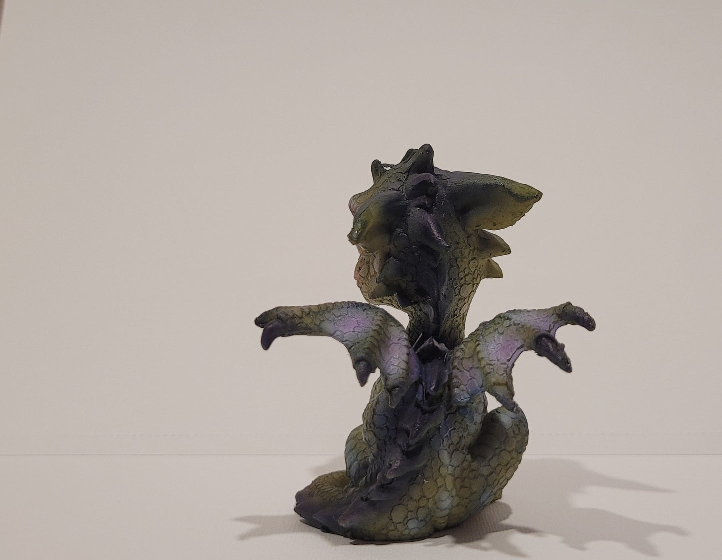 RESIN BABY DRAGON FIGURINE-STANDING 3"H