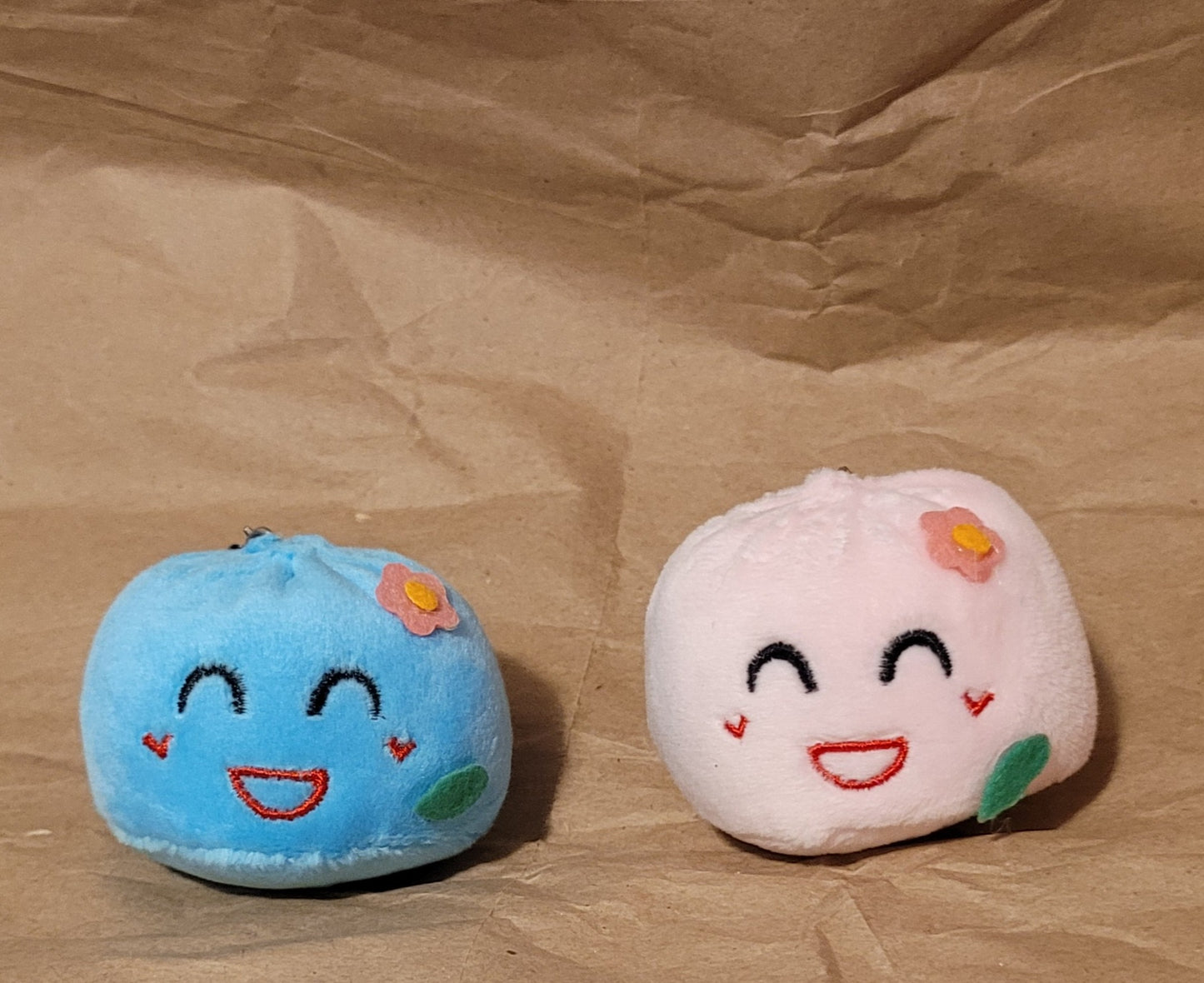 Plush Dumpling Keychain